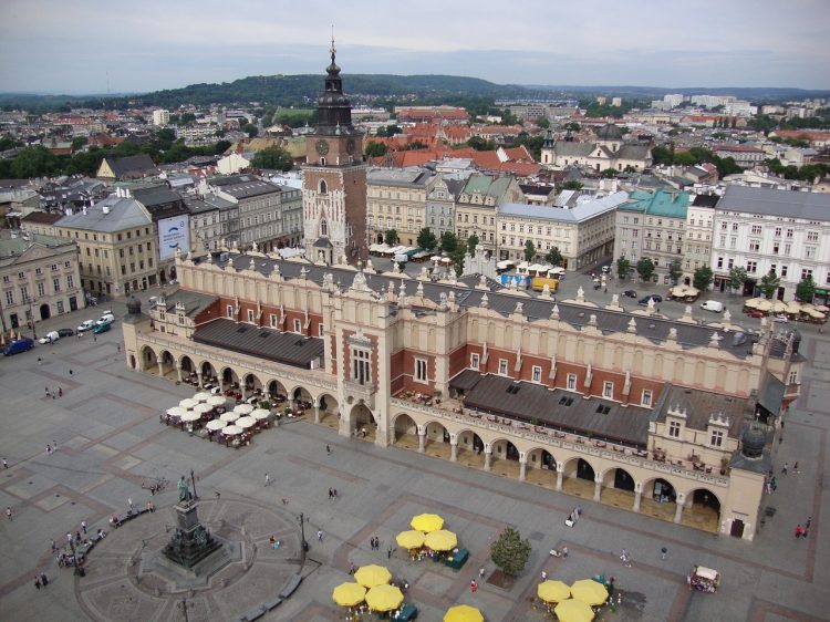 Kraków – miasto na trasie busa do Niemiec